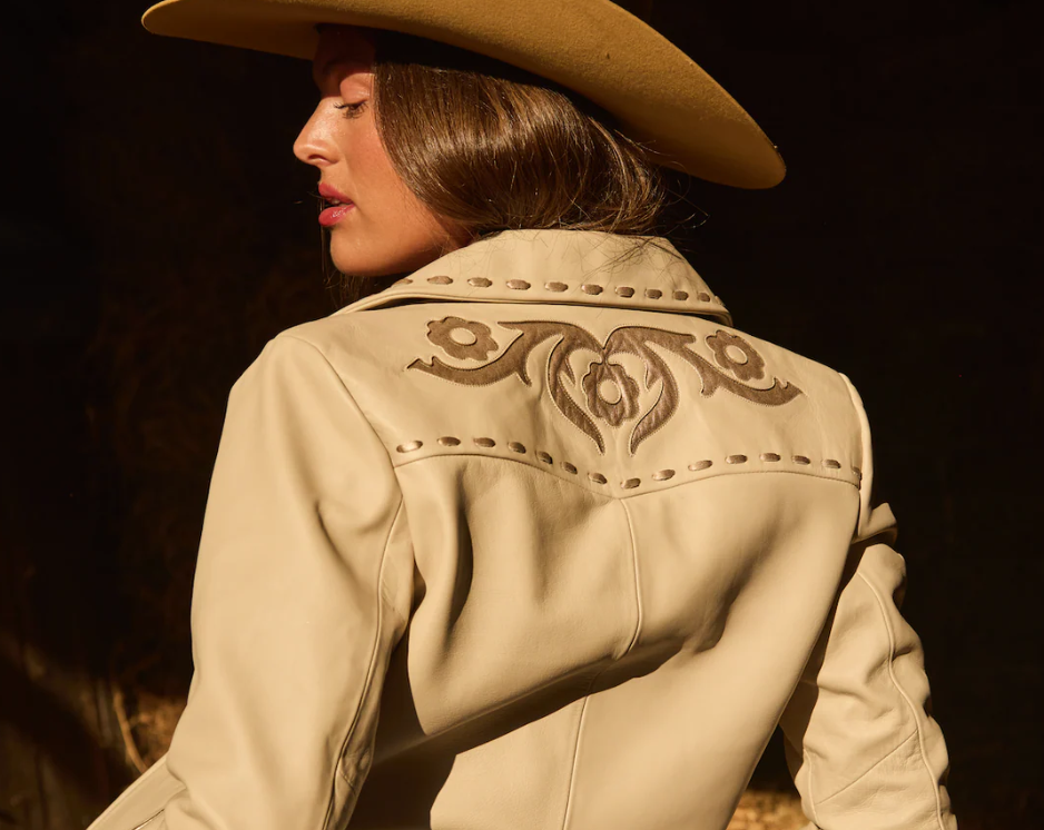 Bloom Town Jacket- Blanca