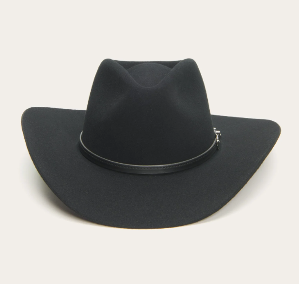 Seneca 4X Cowboy Hat- Black