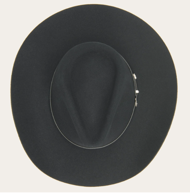 Seneca 4X Cowboy Hat- Black
