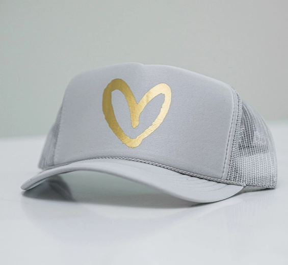 Heart Trucker Hat by House of Shan, ATX