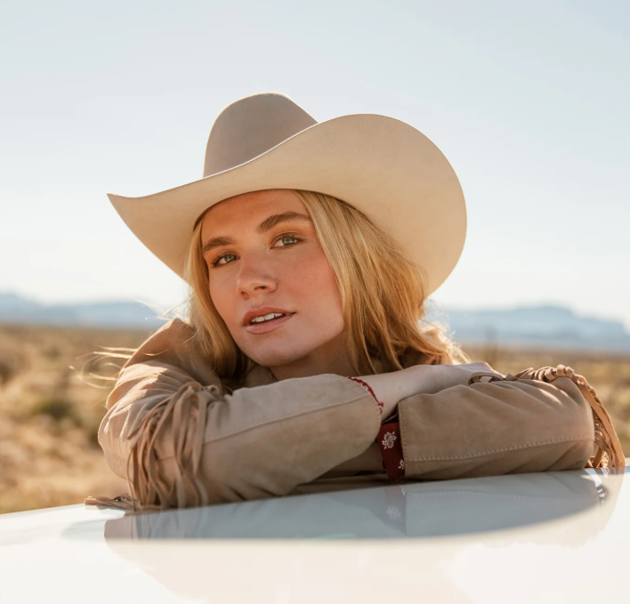 Skyline 6X Felt Cowboy Hat- Silverbelly