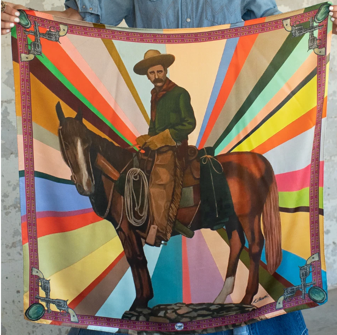 Son of the West Silk Scarf