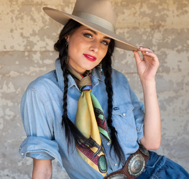 Son of the West Silk Scarf