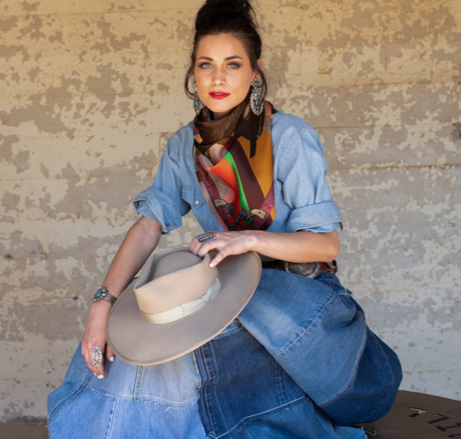 Son of the West Silk Scarf