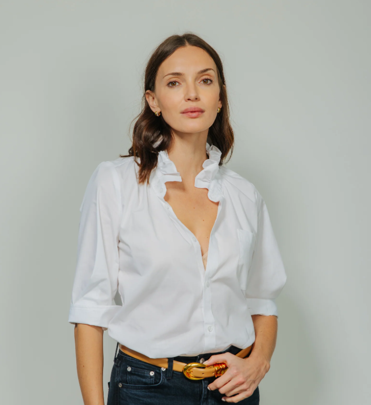 Southern Lover White Blouse by KMJ
