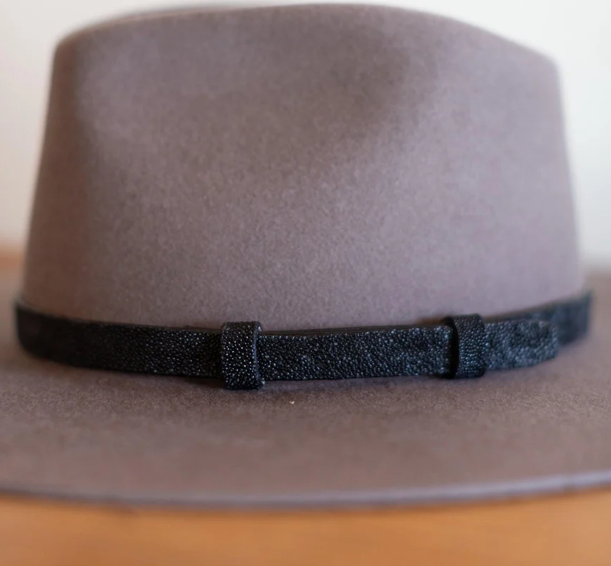 Stingray Leather Hat Band