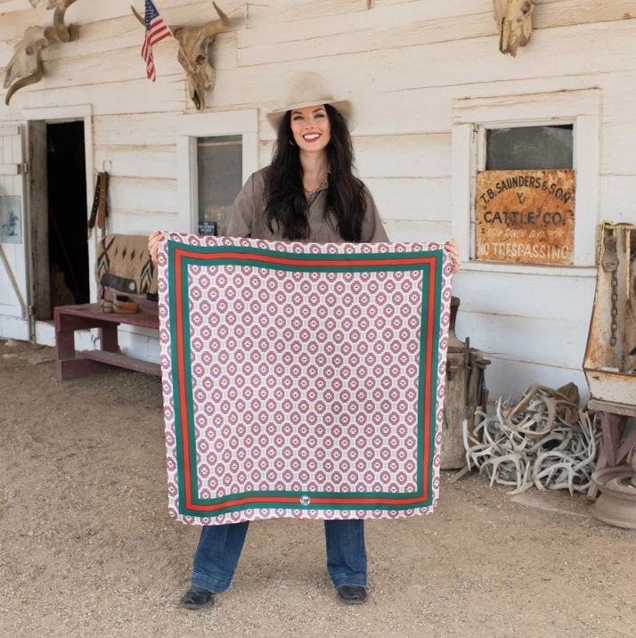 Stuck Up Steer Silk Scarf