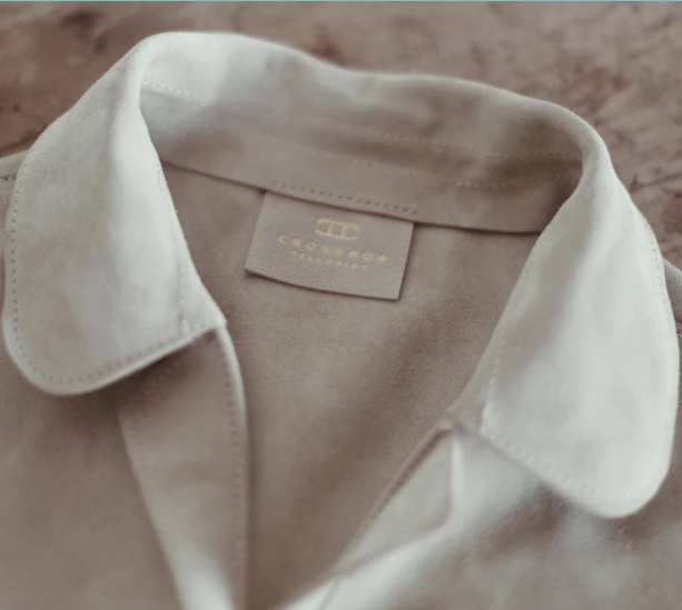 Suede Shawl Vest
