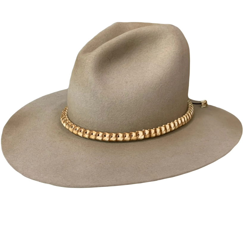 Cobra Snake Vertebrae Hatband