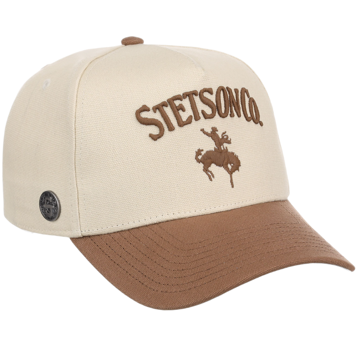 Tan Stetson Co Ball Cap