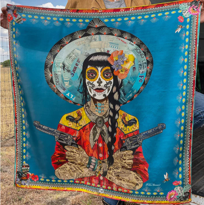 Vaquera Rooster- Turquoise