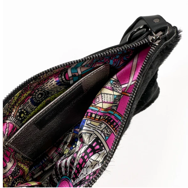 Victoria Laser Snake Leather Purse, Wristlet, Clutch