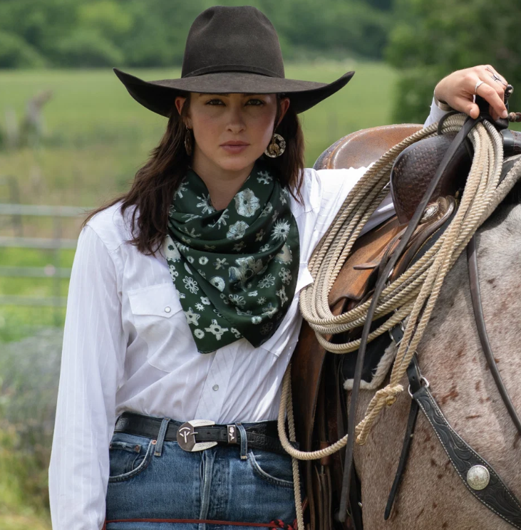 Whip & Spur Silk Scarf