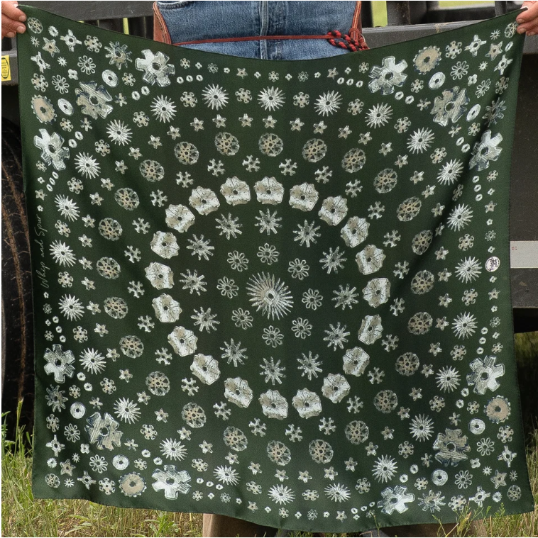 Whip & Spur Silk Scarf