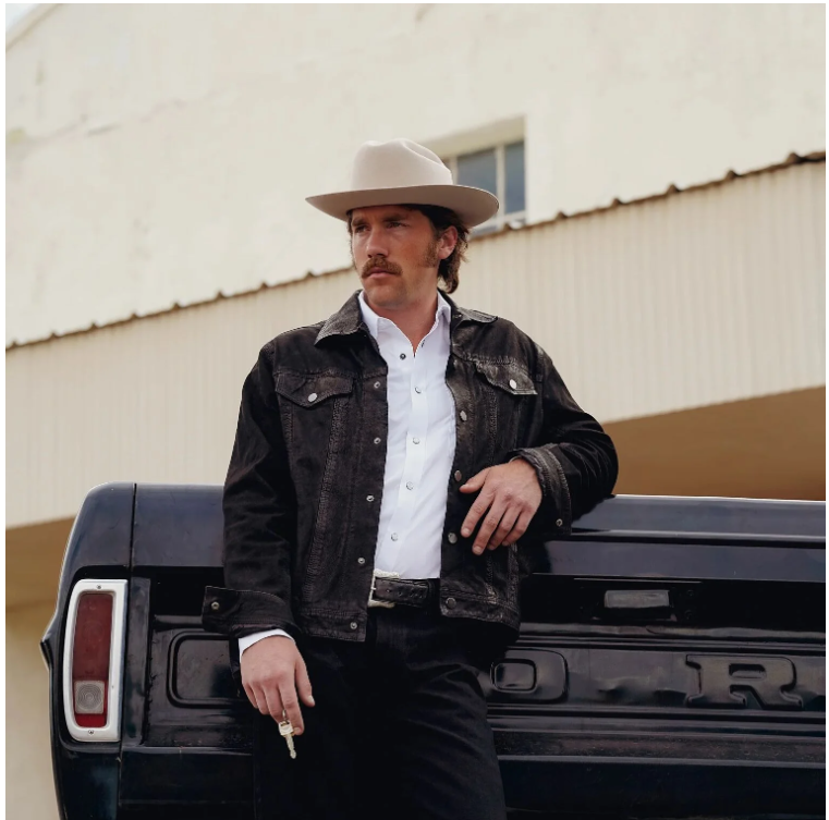 White Oxford Western Shirt