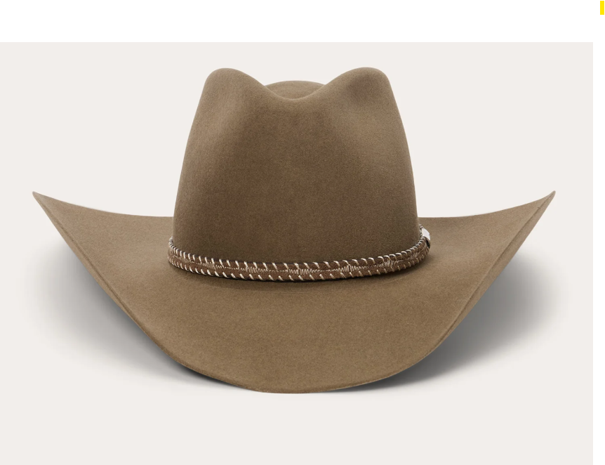 Acoustic 6X Cowboy Hat - Pinch Front Crown