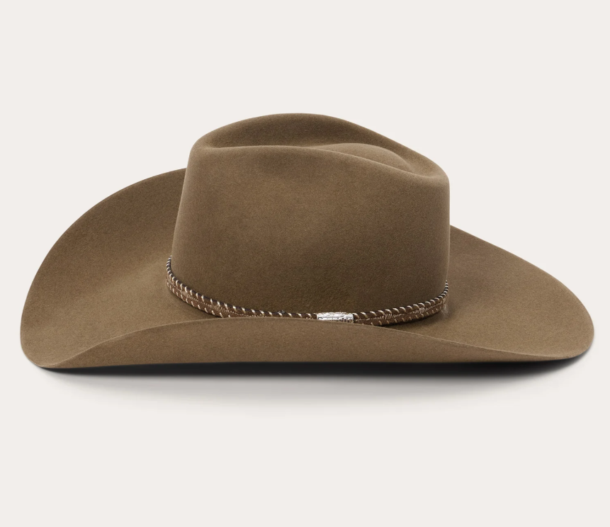 Acoustic 6X Cowboy Hat - Pinch Front Crown