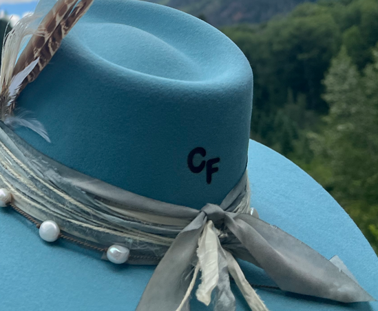 Branding-  Up to 3 Characters FREE WITH FELT HAT PURCHASE