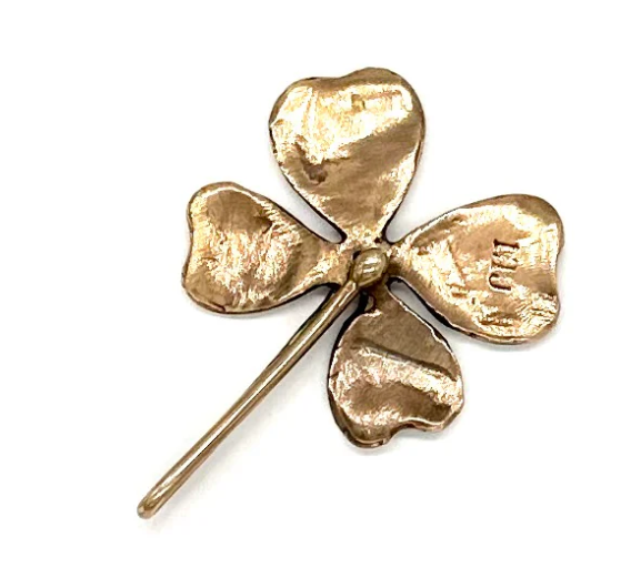 Turquoise Clover Hat Token