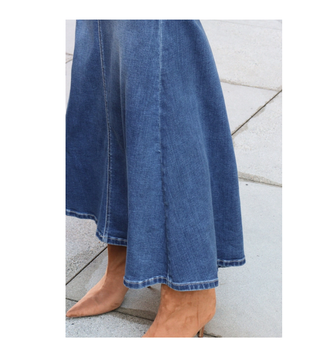 Maxi Denim Skirt