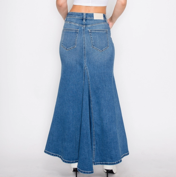 Maxi Denim Skirt