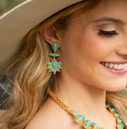 Dream Catcher Drop Earrings