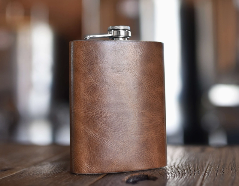 Leather Flask