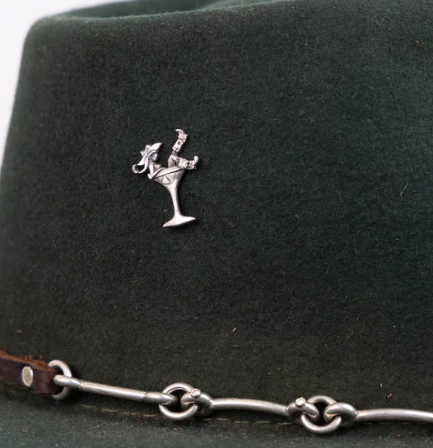 Diamond Martini Arden Hat Pin