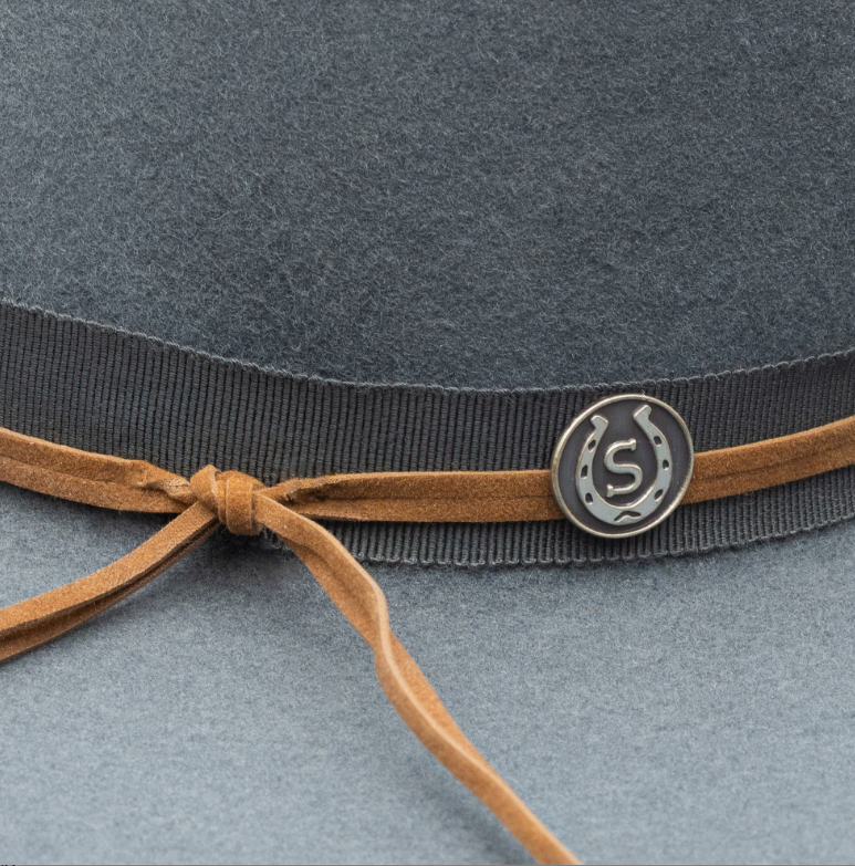Gold Creek Felt Hat in Denim Mix
