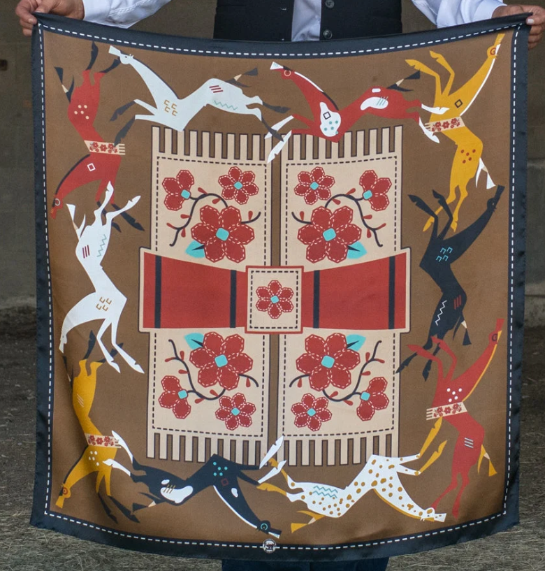 Journey Silk Scarf