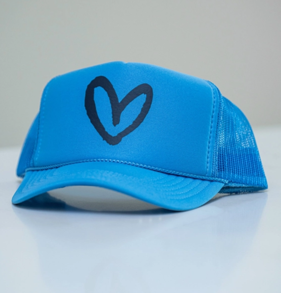 Heart Trucker Hat by House of Shan, ATX