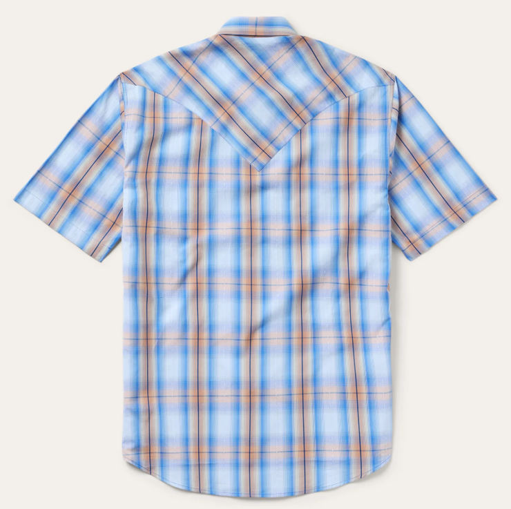 Sunrise Plaid Short Sleeve Shirt