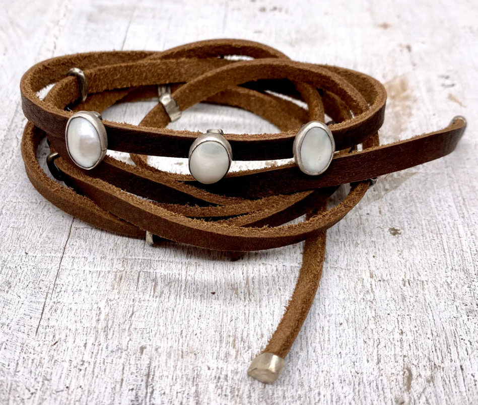 The Wyatt Ultimate Leather Wrap Hat Band- Bracelet- Choker