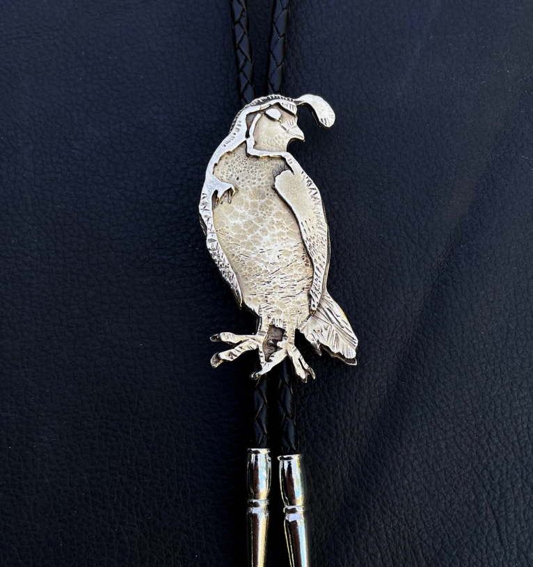 Quail Bolo Tie