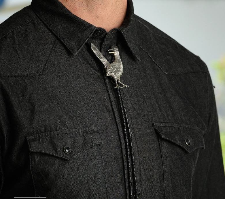 Roadrunner Bolo Tie