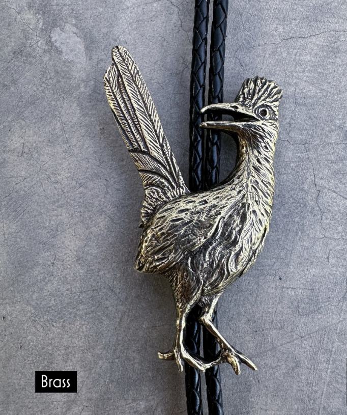 Roadrunner Bolo Tie