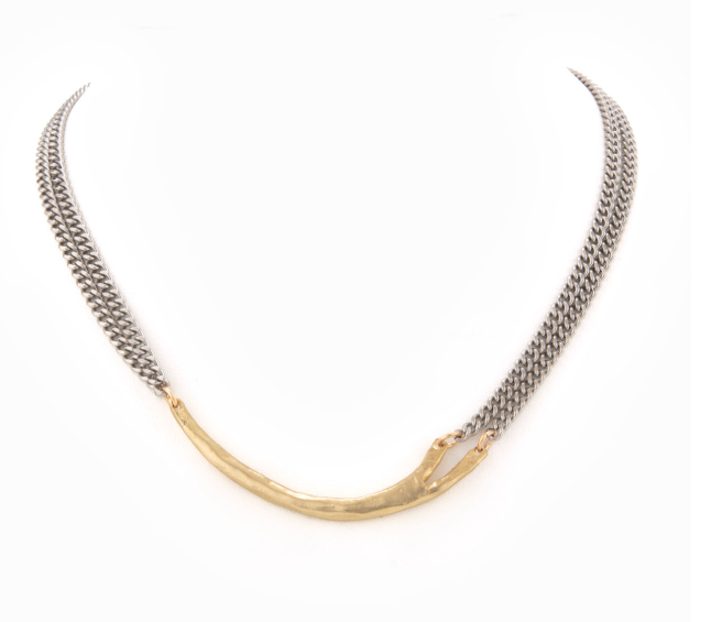 Roon Mixed Metal Necklace