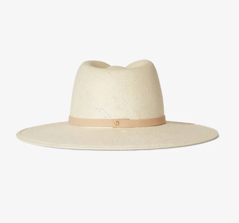 Sherman Packable Straw Hat by Janessa Leone