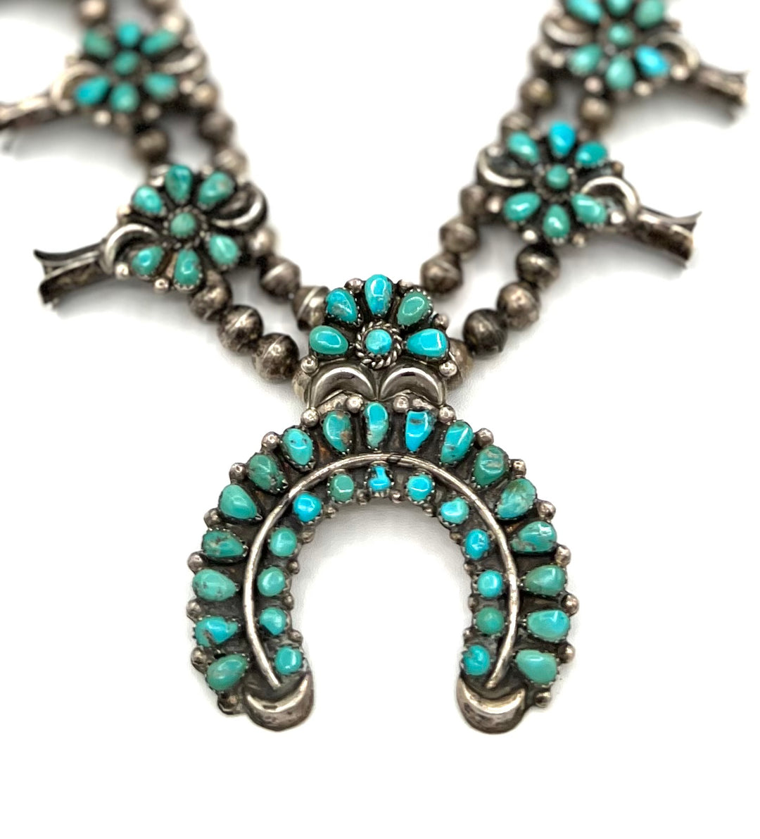 Vintage Squash Blossom Necklace